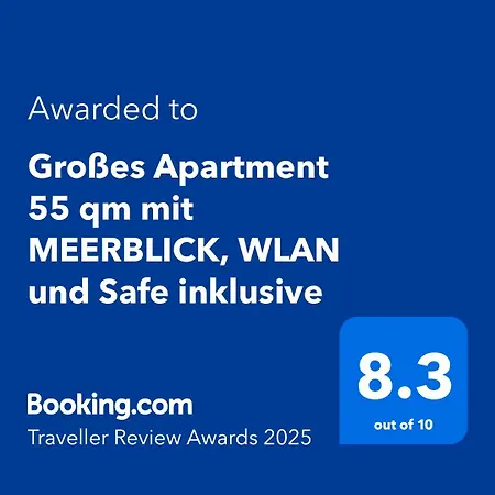 Grosses 55 Qm Mit Meerblick, Wlan Und Safe Inklusive * Slăntjev Brjag